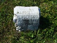 Findagrave  Harriet Henderson