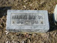 Findagrave  Herbert Dawson