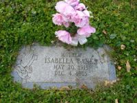 Findagrave  Isabella Banks