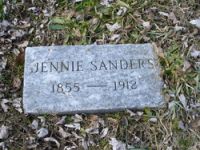 Findagrave  Jennie Sanders