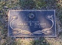 Findagrave  Larry E Dickey