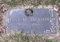 Findagrave  Lena M Jackson