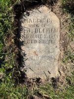 Findagrave  Maccie B. Dleman