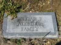 Findagrave  William Thomas Aldridge