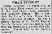 Findagrave  Willis Beverley