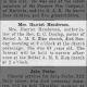 Newspapers.com - Harrisburg Daily Independent - 16 Jan 1912 - Page 9 Obituary for Harriet Henderson (Aged 68)