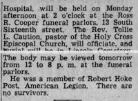 Obituary for LLOYD C. Johnson 2