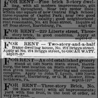 Oscar Watt Property at 272 and 274 Briggs street_26 Sep 1894