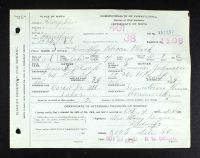 Pennsylvania, U.S., Birth Certificates, 1906-1911