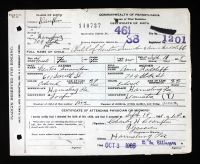 Pennsylvania, U.S., Birth Certificates, 1906-1911