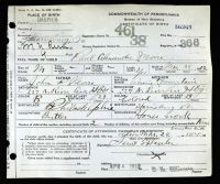 Pennsylvania, U.S., Birth Certificates, 1906-1911