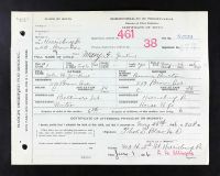 Pennsylvania, U.S., Birth Certificates, 1906-1911