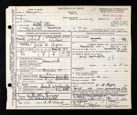 Pennsylvania, U.S., Death Certificates, 1906-1967