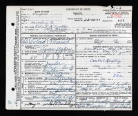 Pennsylvania, U.S., Death Certificates, 1906-1967