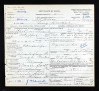 Pennsylvania, U.S., Death Certificates, 1906-1967