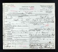 Pennsylvania, U.S., Death Certificates, 1906-1967