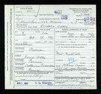 Pennsylvania, U.S., Death Certificates, 1906-1967