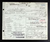 Pennsylvania, U.S., Death Certificates, 1906-1967