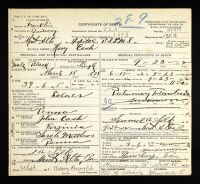 Pennsylvania, U.S., Death Certificates, 1906-1968