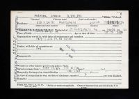 Pennsylvania, U.S., World War I Veterans Service and Compensation Files, 1917-1919, 1934-1948