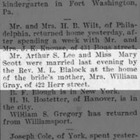 Scott-Lee Wedding_25 Sep 1902