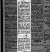 Thornton Cavel and William Kells Letter to Telegraph RE Mesiah Colored Church _17 Mar 1873