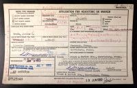 U.S., Headstone Applications for Military Veterans, 1925-1970