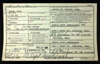 U.S., Headstone Applications for Military Veterans, 1925-1970