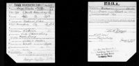 U.S., World War I Draft Registration Cards, 1917-1918