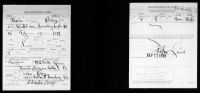 U.S., World War I Draft Registration Cards, 1917-1918