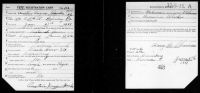 U.S., World War I Draft Registration Cards, 1917-1918