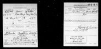 U.S., World War I Draft Registration Cards, 1917-1918