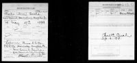 U.S., World War I Draft Registration Cards, 1917-1918