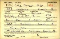 U.S., World War II Draft Cards Young Men, 1940-1947