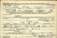 U.S., World War II Draft Cards Young Men, 1940-1947