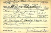 U.S., World War II Draft Cards Young Men, 1940-1947