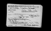 U.S., World War II Draft Registration Cards, 1942