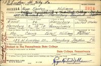 US, World War II Draft Cards Young Men, 1940-1947 - Roger Kenton Williams